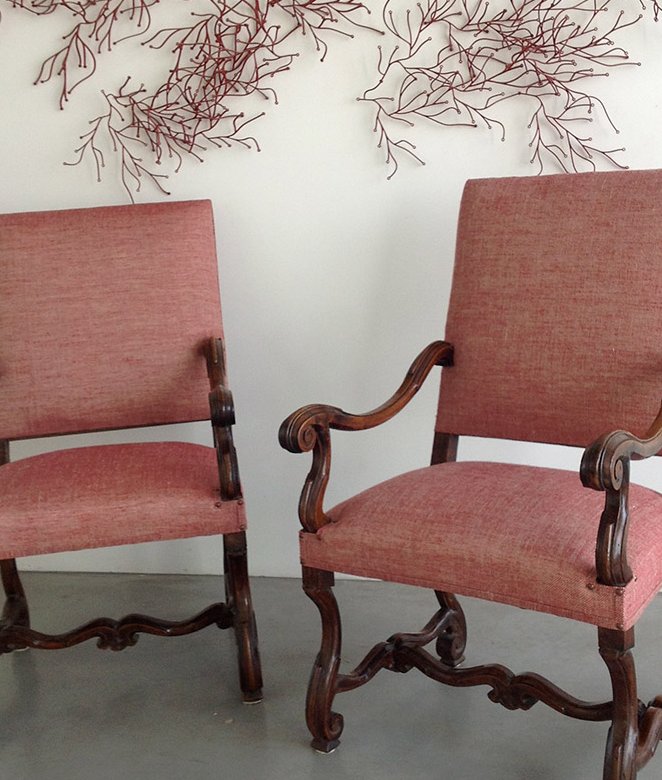 30. Fauteuils - Fauteuils LOUIS XIII d'époque