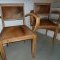 Vintage - Paire de fauteuils Bridge - fabrication à Grenoble et Chambéry